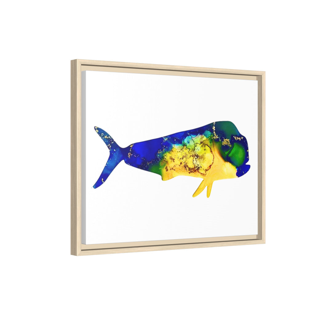Mahi Mahi, Matte Canvas, Framed (Multi-color)