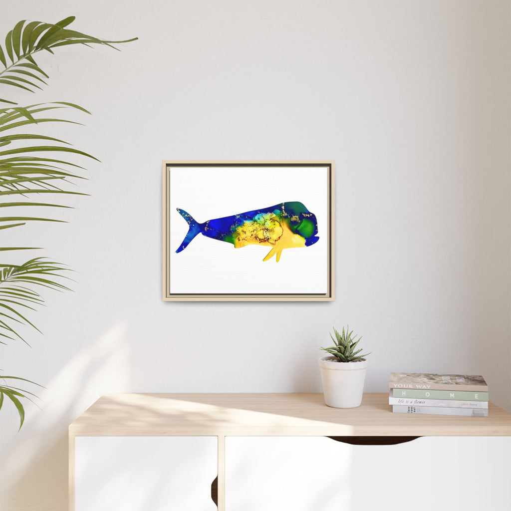Mahi Mahi, Matte Canvas, Framed (Multi-color)
