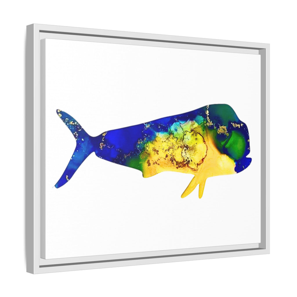 Mahi Mahi, Matte Canvas, Framed (Multi-color)