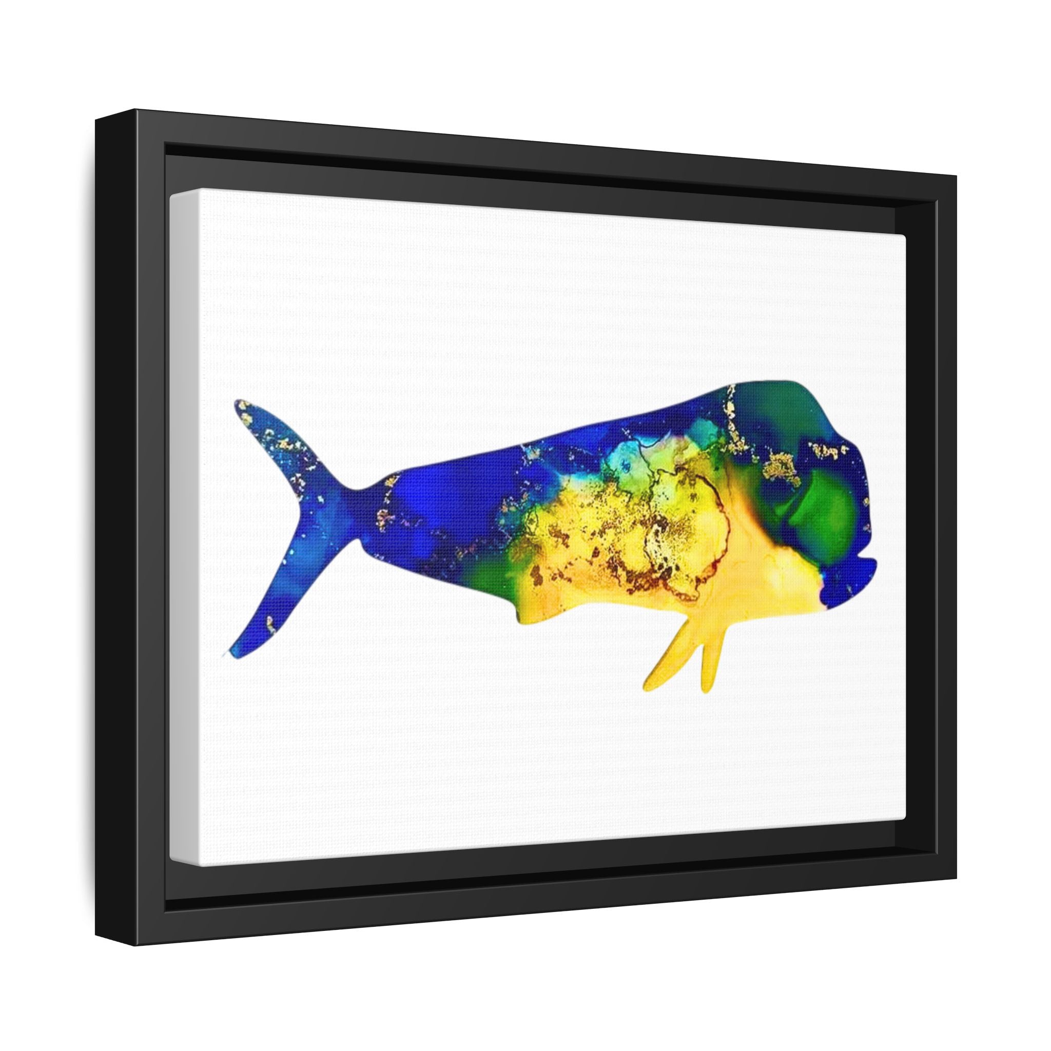 Mahi Mahi, Matte Canvas, Framed (Multi-color)