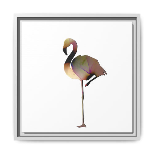 Flamingo 1, Matte Canvas, Framed (Multi-color)