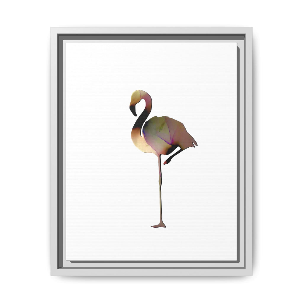 Flamingo 1, Matte Canvas, Framed (Multi-color)