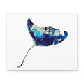 Ray in Blues, Matte Canvas, Stretched, 1.25"