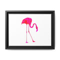 Flamingo 2, Matte Canvas, Framed (Multi-color)