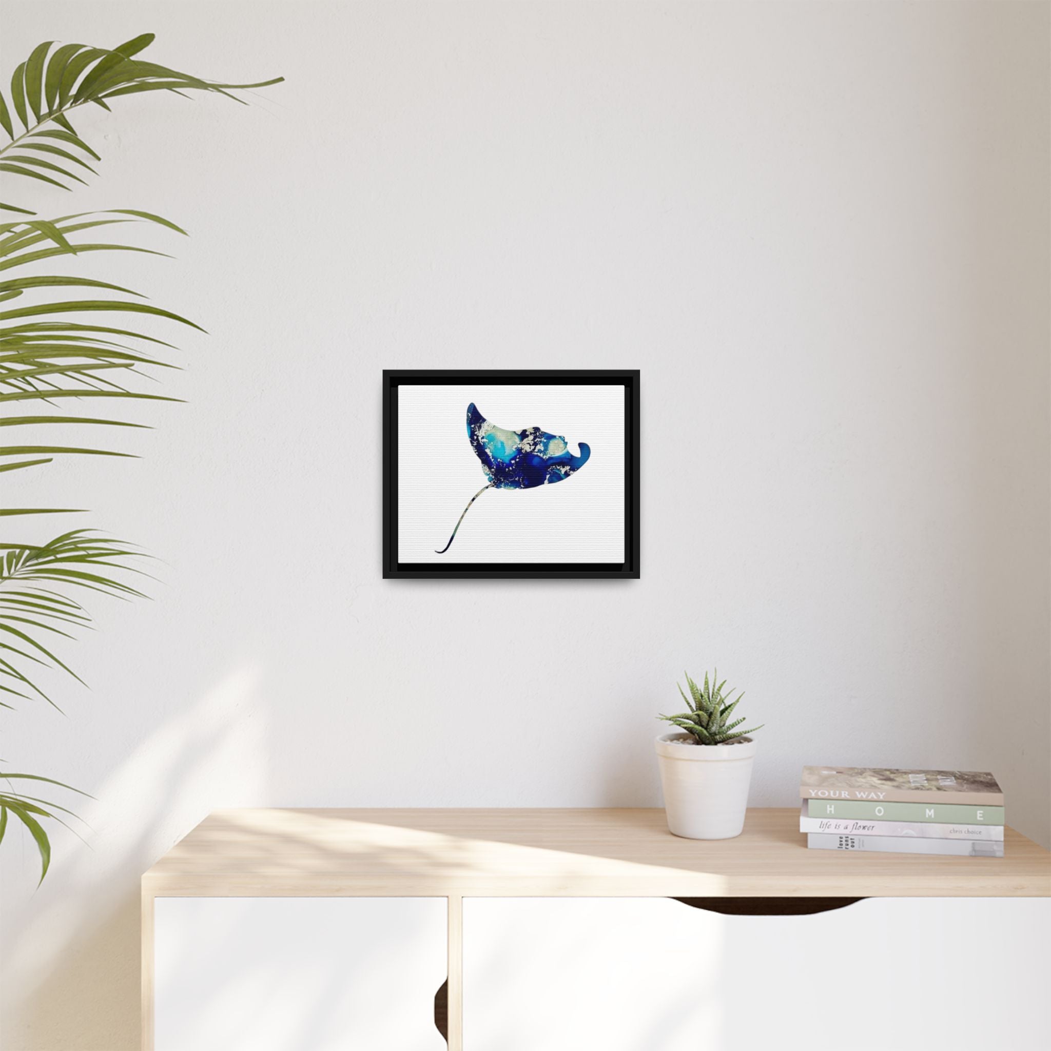 Matte Canvas, Framed (Multi-color)