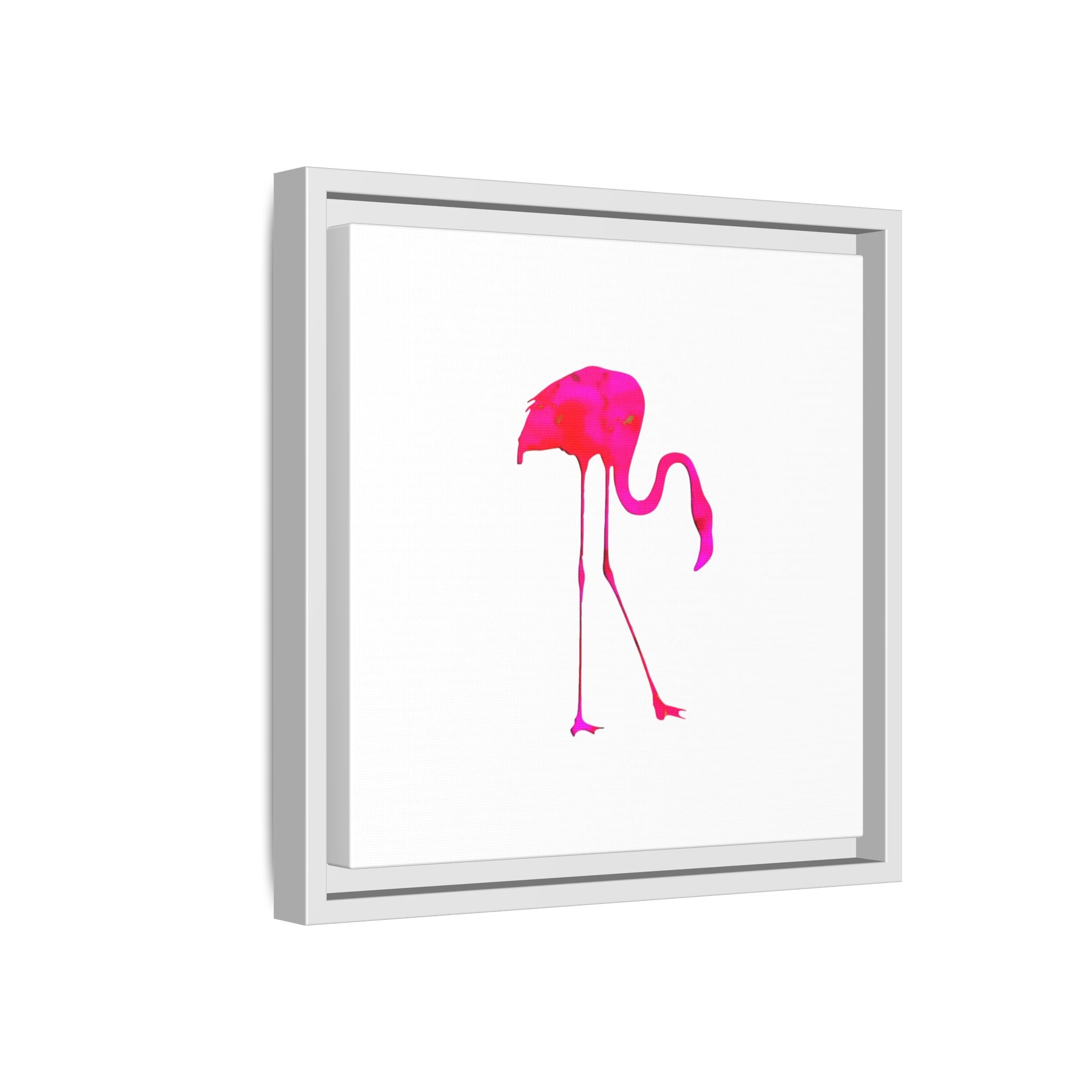 Flamingo 2, Matte Canvas, Framed (Multi-color)