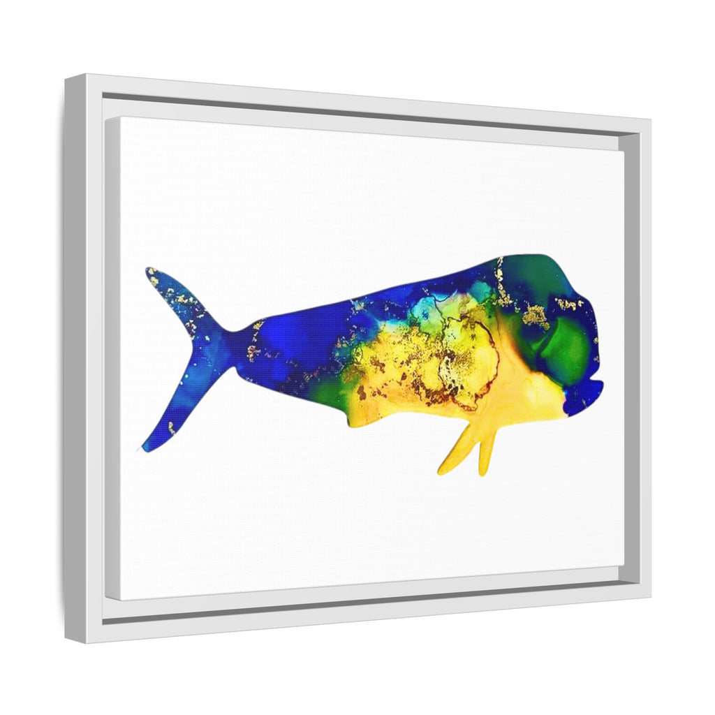 Mahi Mahi, Matte Canvas, Framed (Multi-color)
