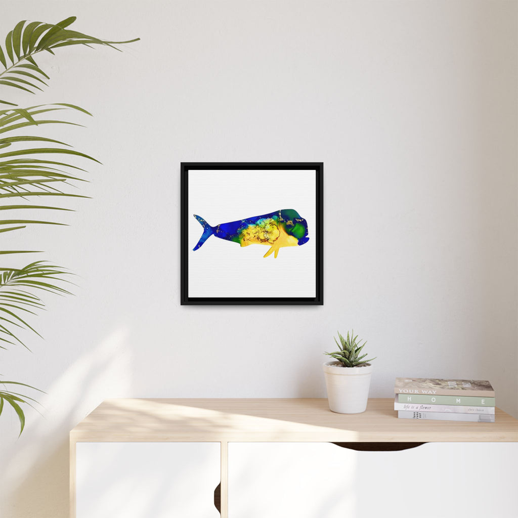 Mahi Mahi, Matte Canvas, Framed (Multi-color)