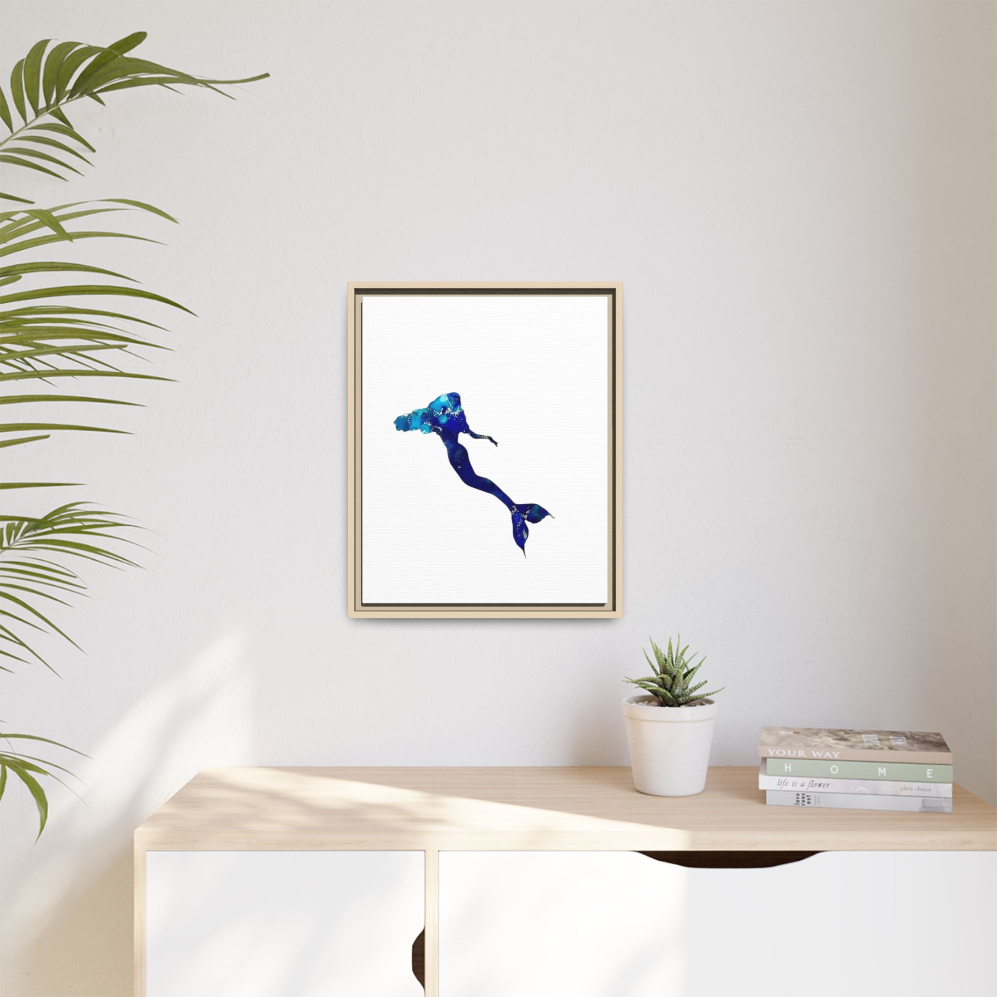 Matte Canvas, Framed (Multi-color)