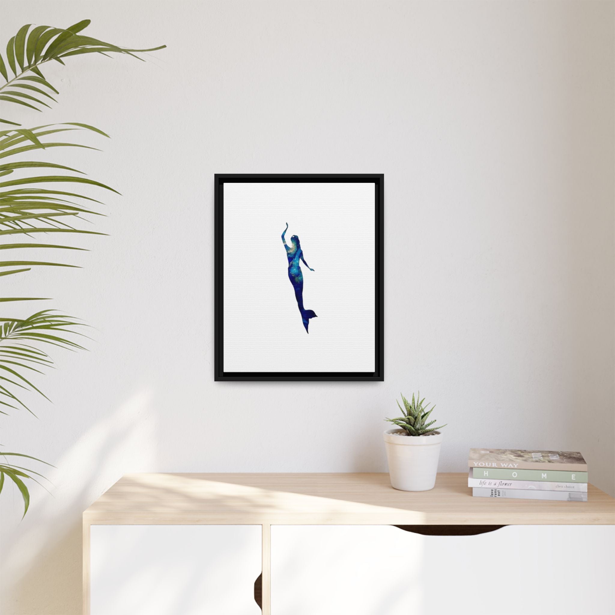 Matte Canvas, Framed (Multi-color)