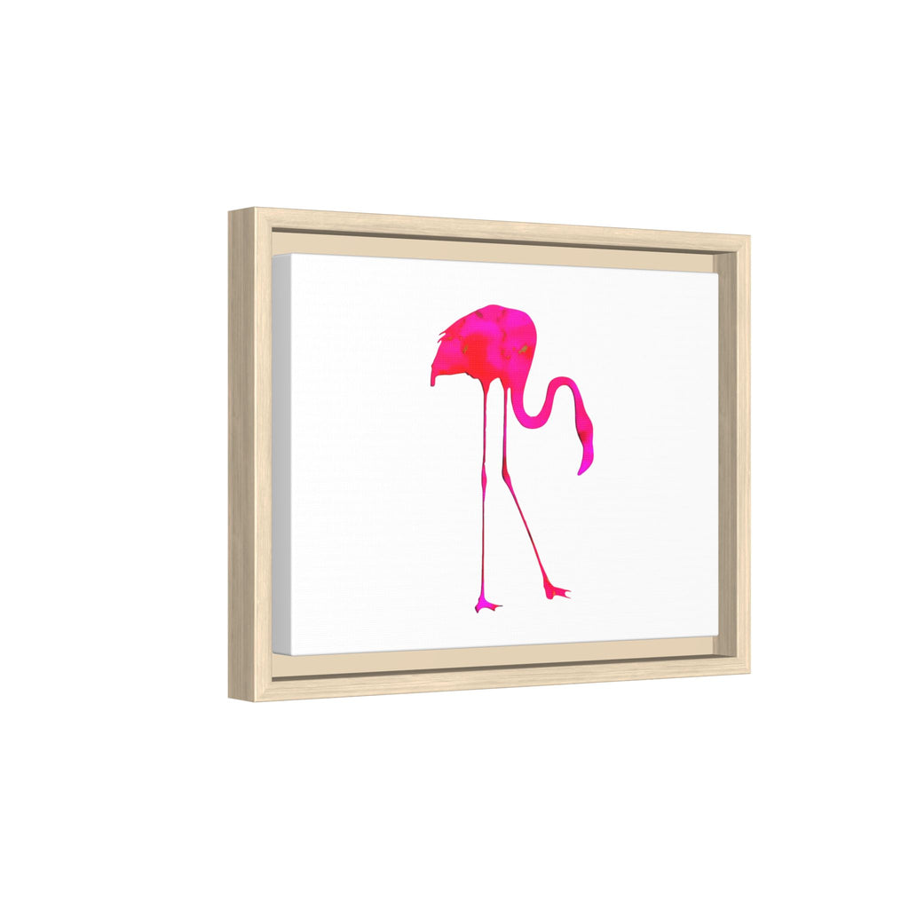 Flamingo 2, Matte Canvas, Framed (Multi-color)