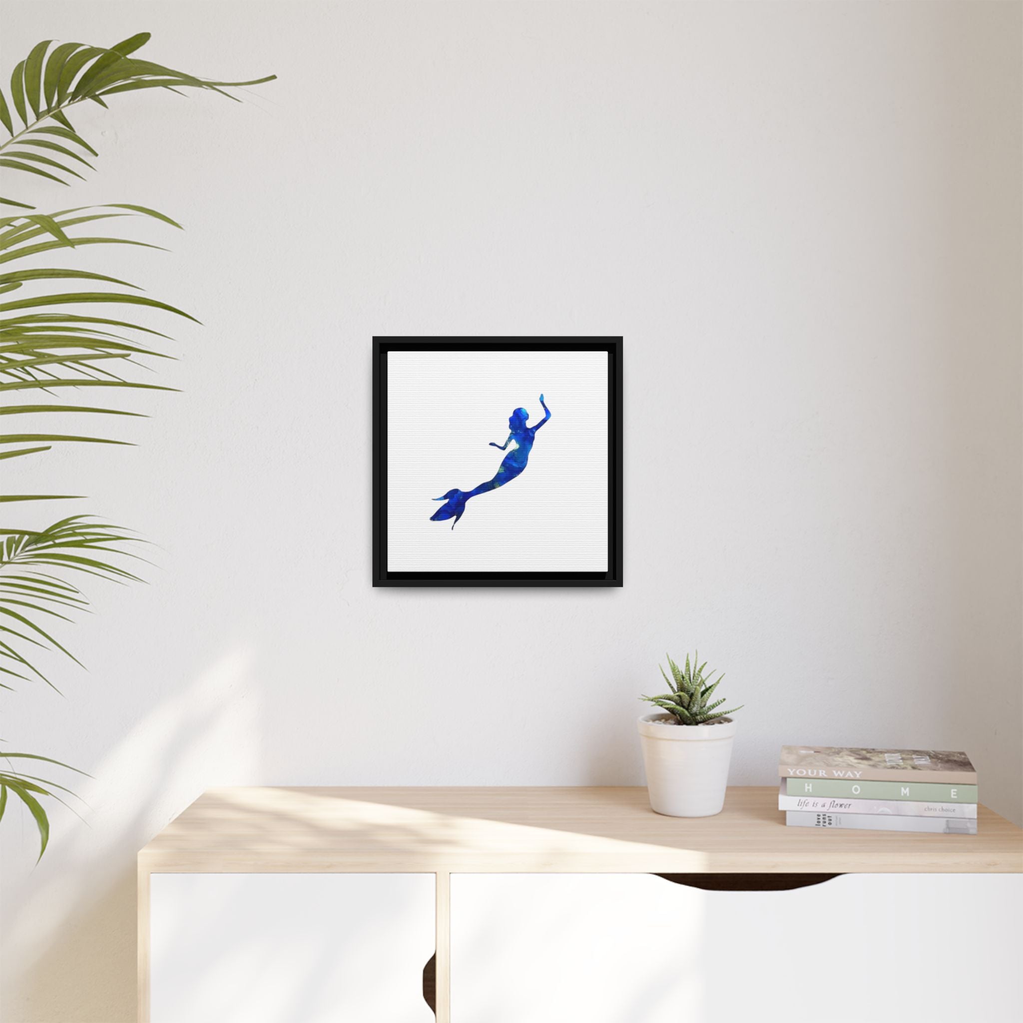 Matte Canvas, Framed (Multi-color)