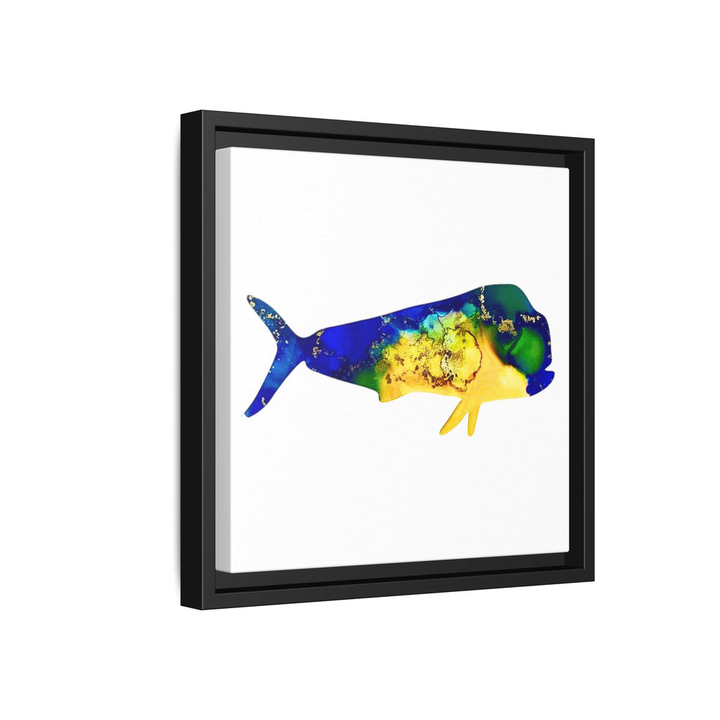 Mahi Mahi, Matte Canvas, Framed (Multi-color)