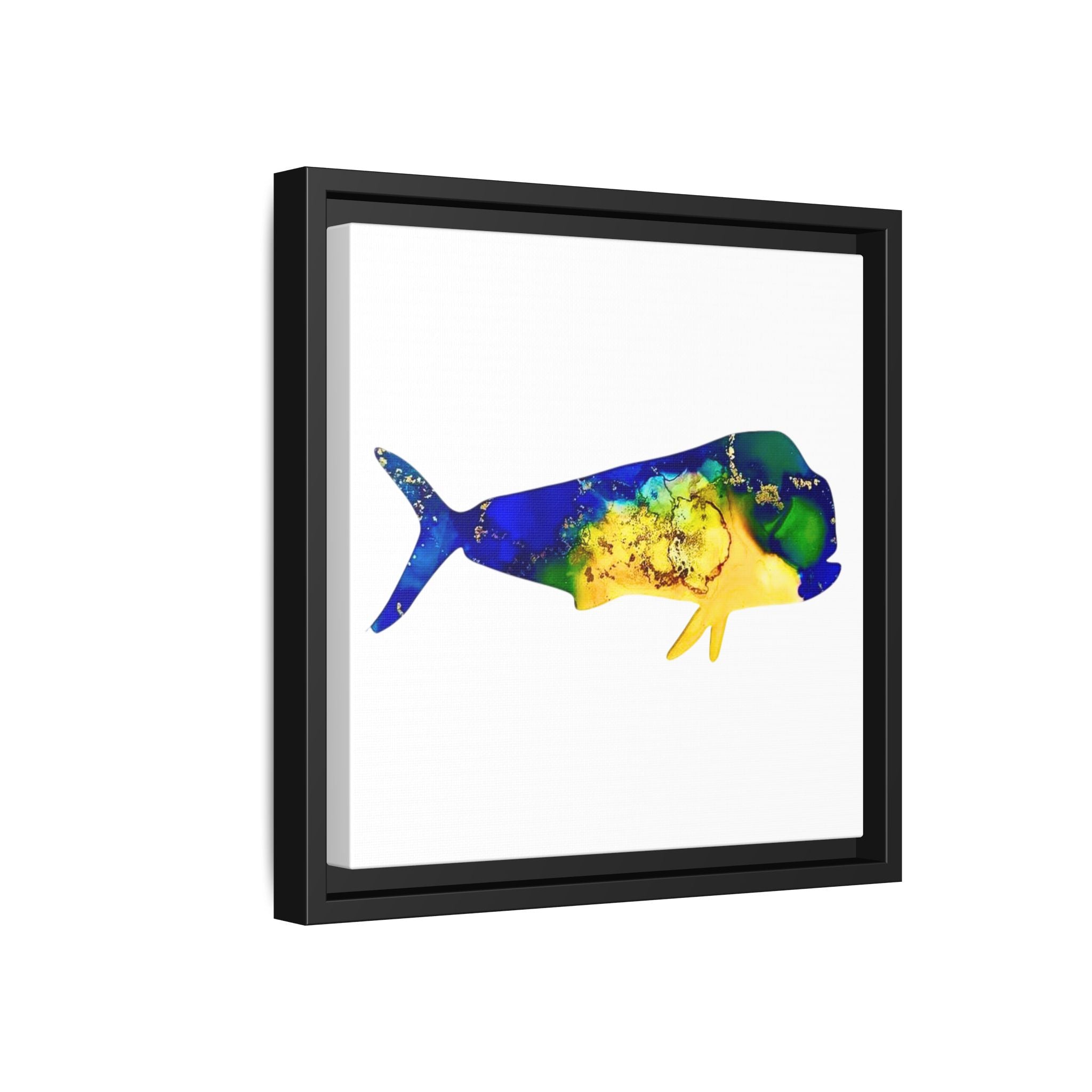 Mahi Mahi, Matte Canvas, Framed (Multi-color)