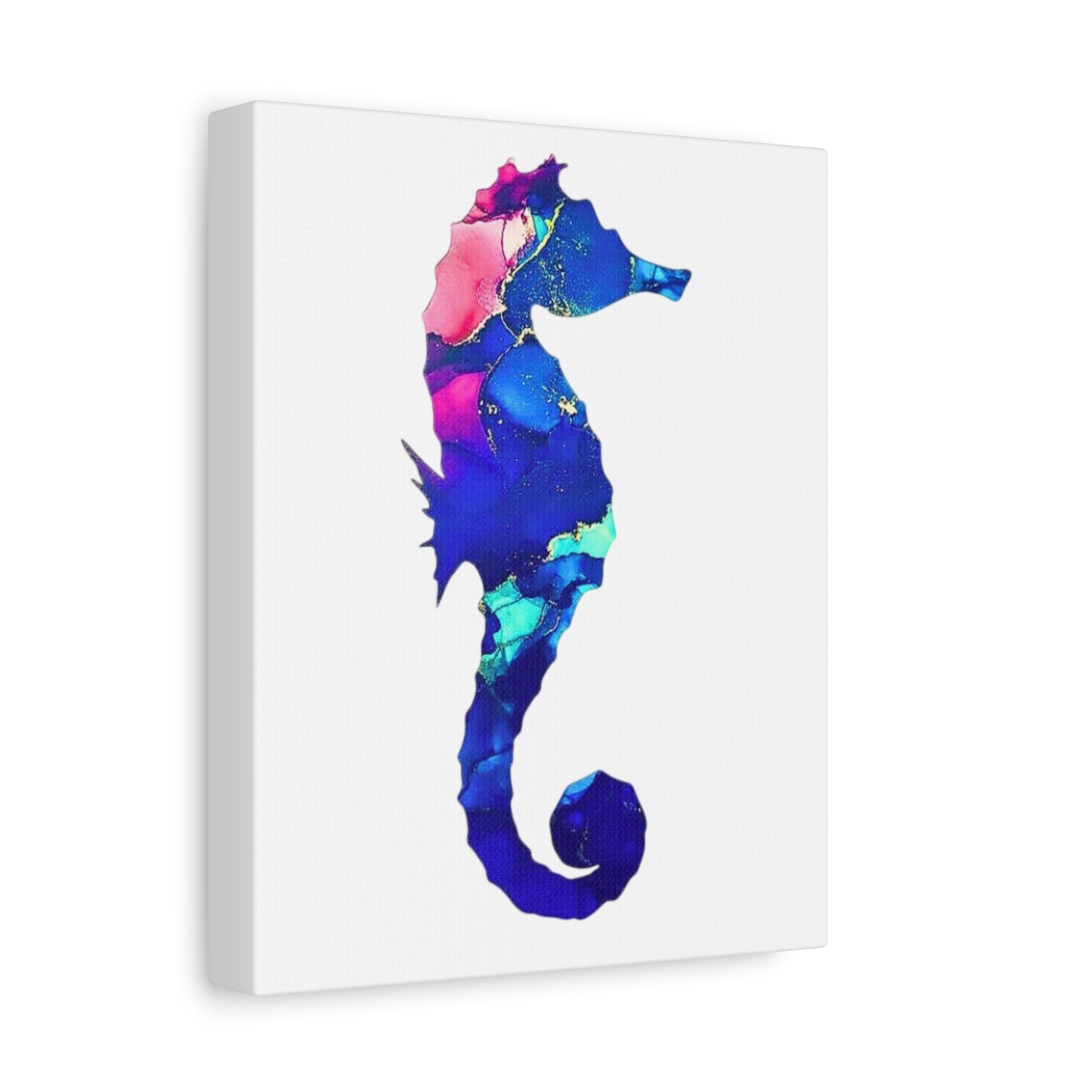 Seahorse, Matte Canvas, Stretched, 1.25"