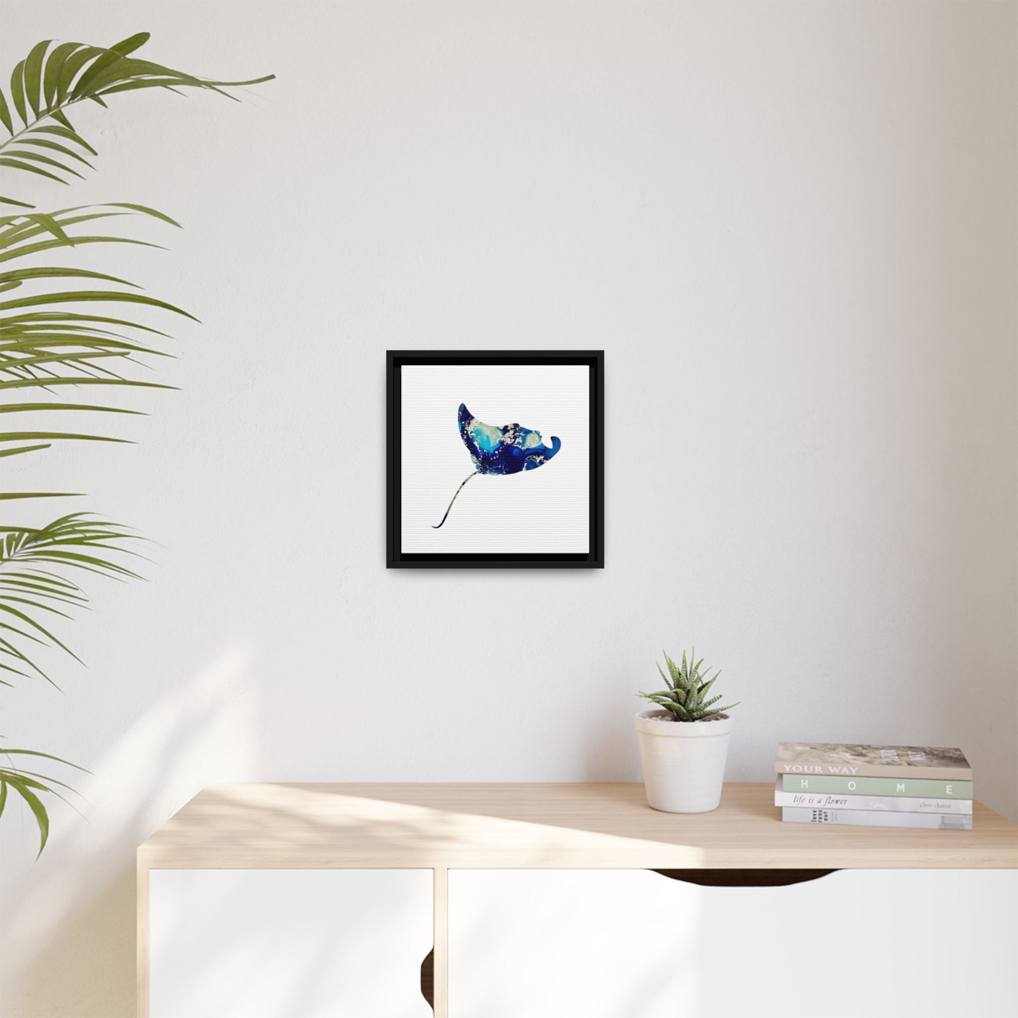 Matte Canvas, Framed (Multi-color)