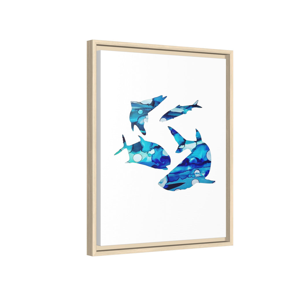 Matte Canvas, Framed (Multi-color)