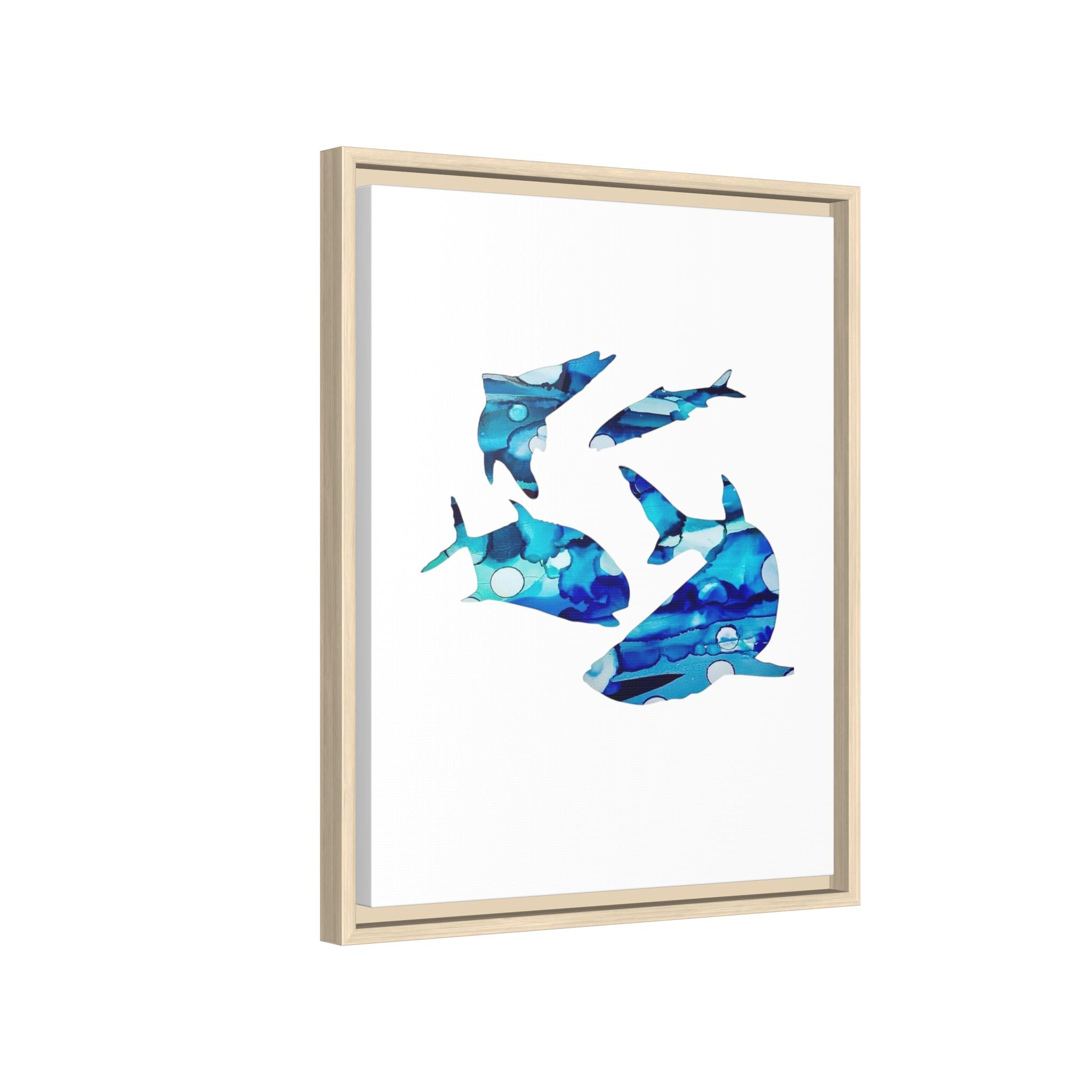 Matte Canvas, Framed (Multi-color)