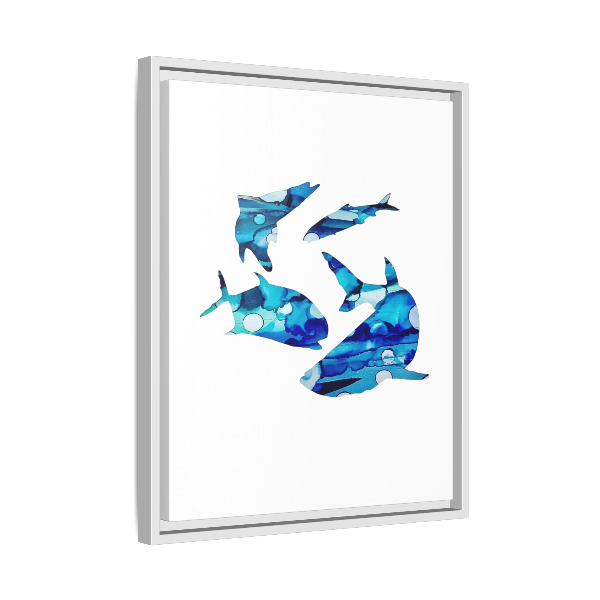 Matte Canvas, Framed (Multi-color)