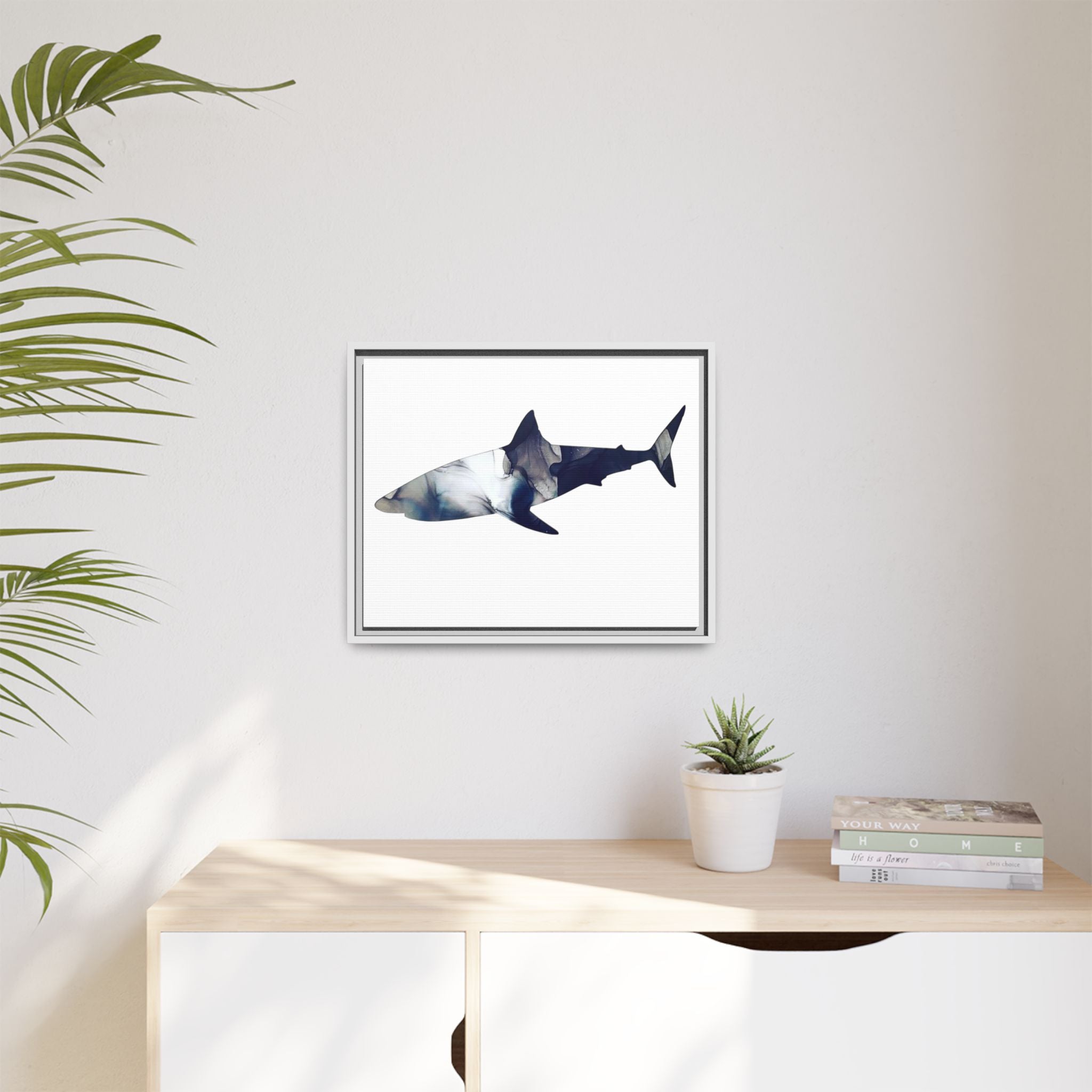 Matte Canvas, Framed (Multi-color)