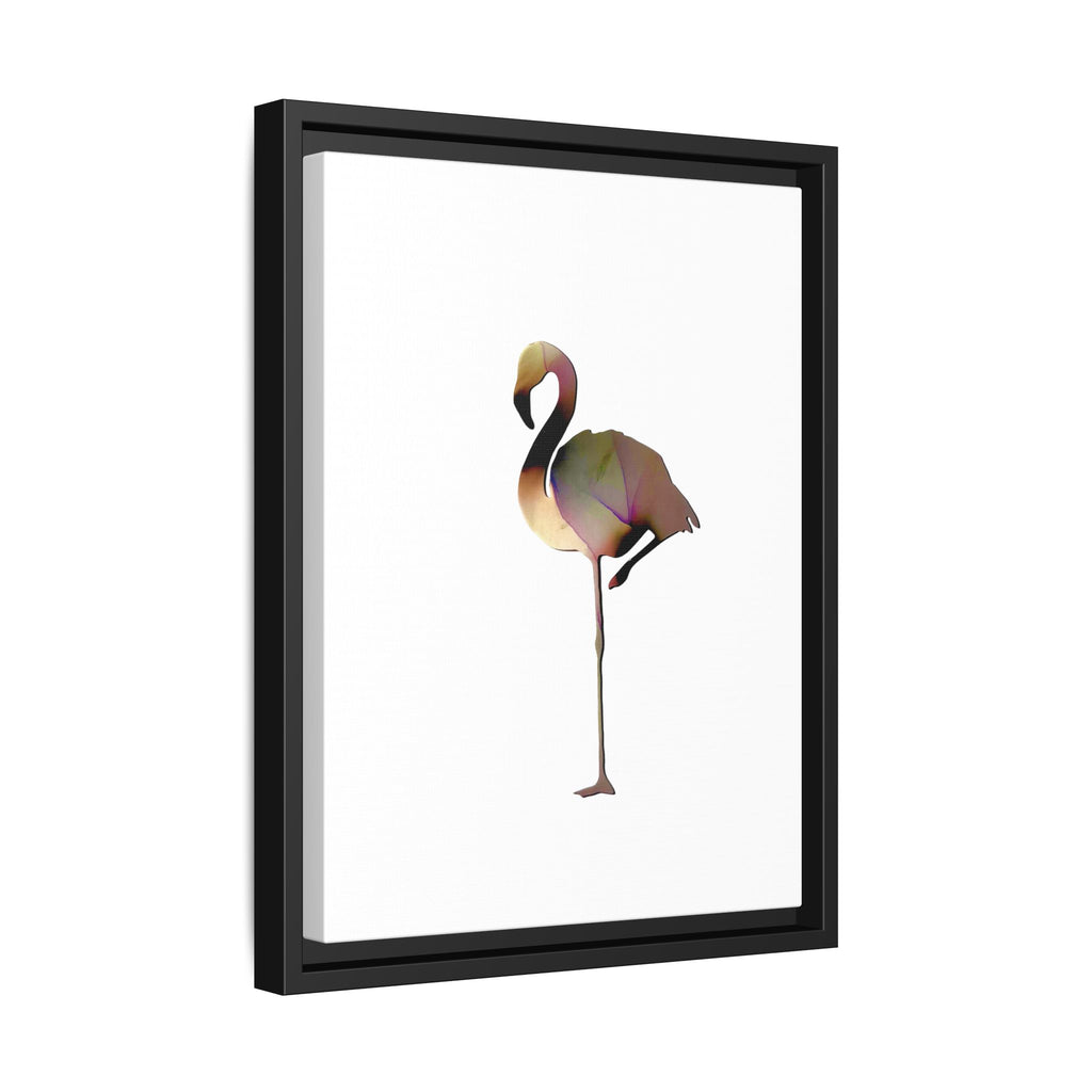 Flamingo 1, Matte Canvas, Framed (Multi-color)