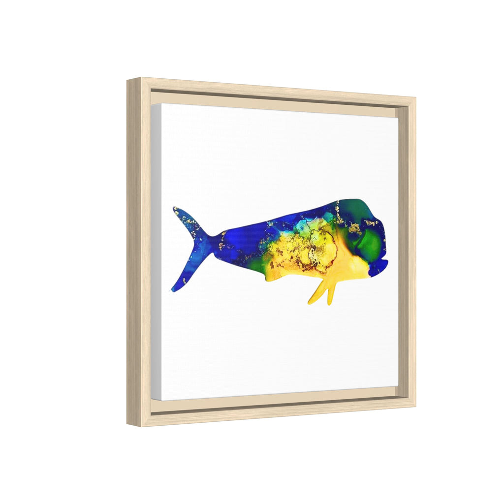 Mahi Mahi, Matte Canvas, Framed (Multi-color)
