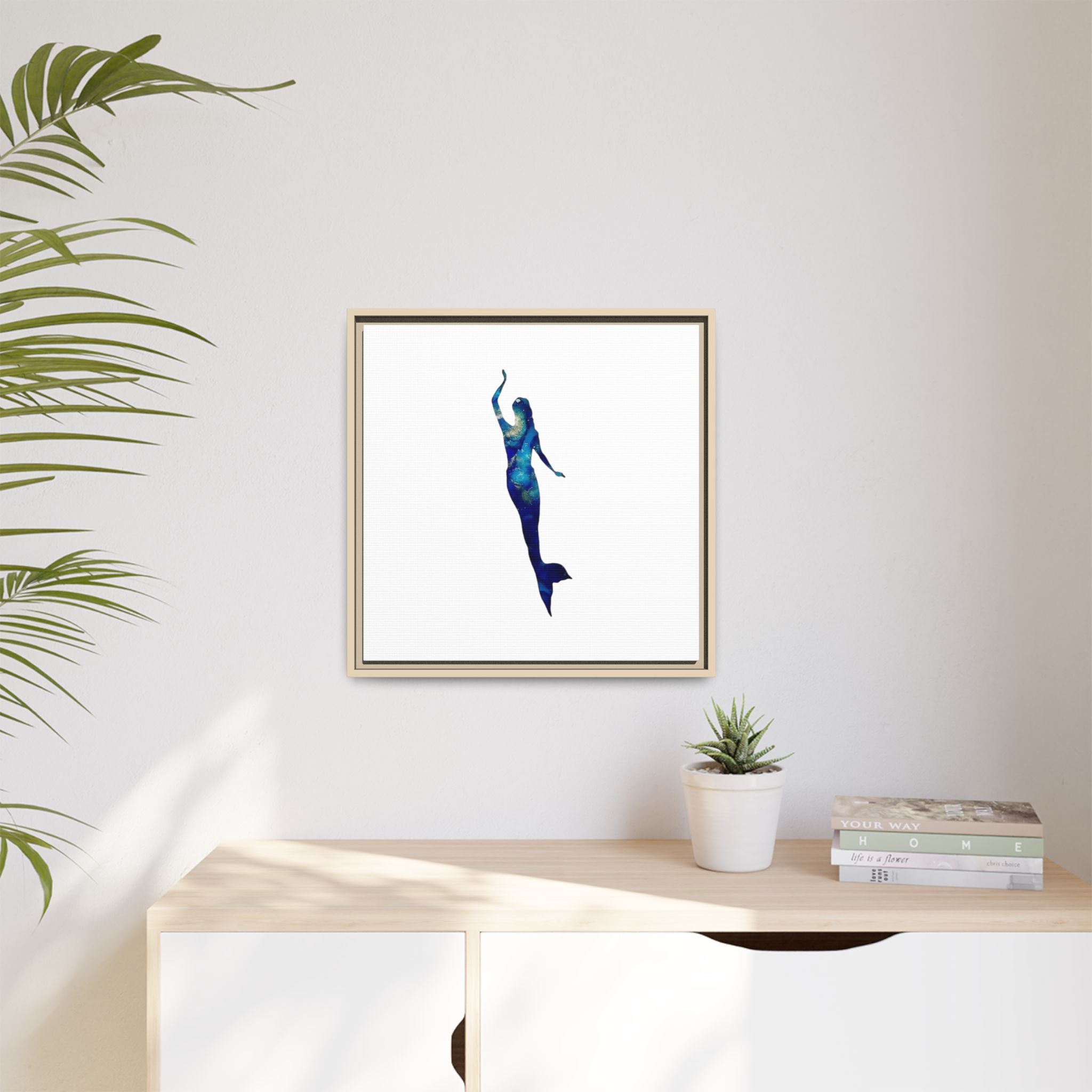 Matte Canvas, Framed (Multi-color)