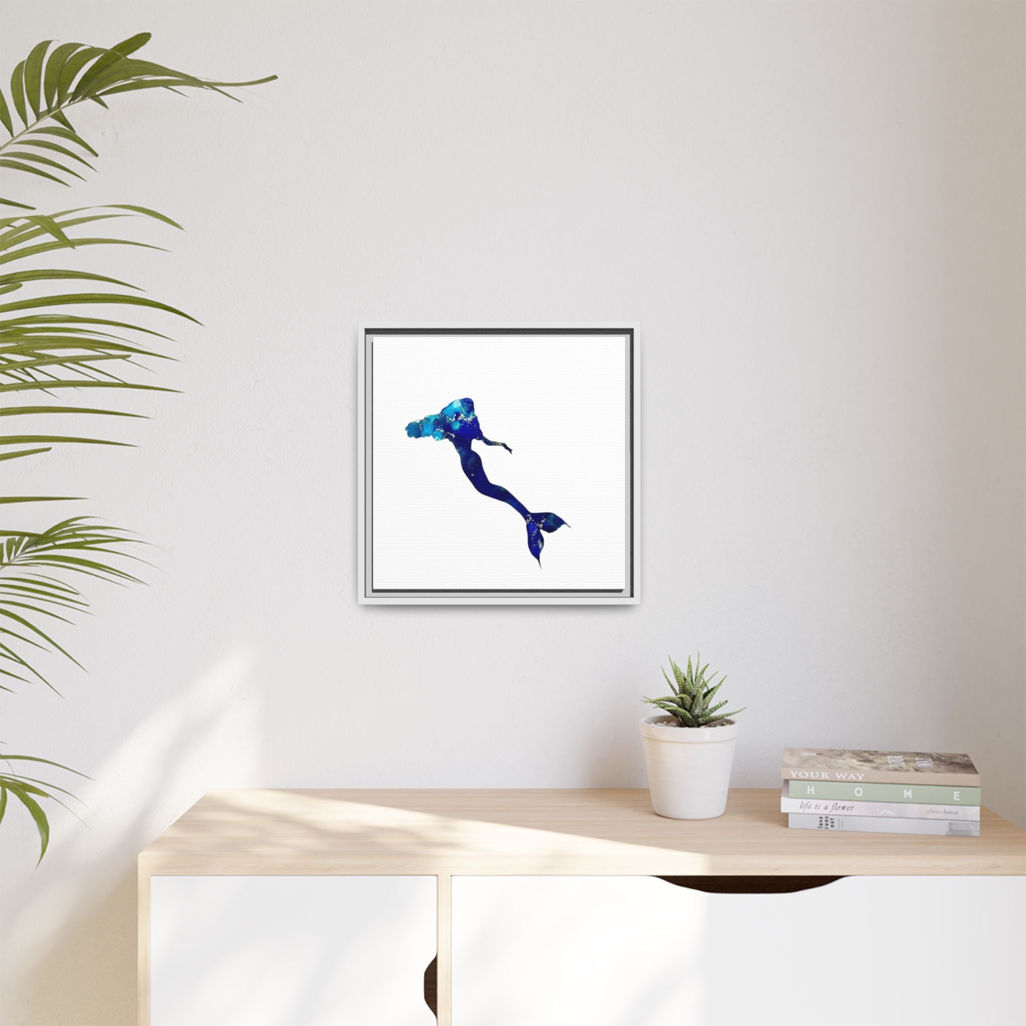 Matte Canvas, Framed (Multi-color)