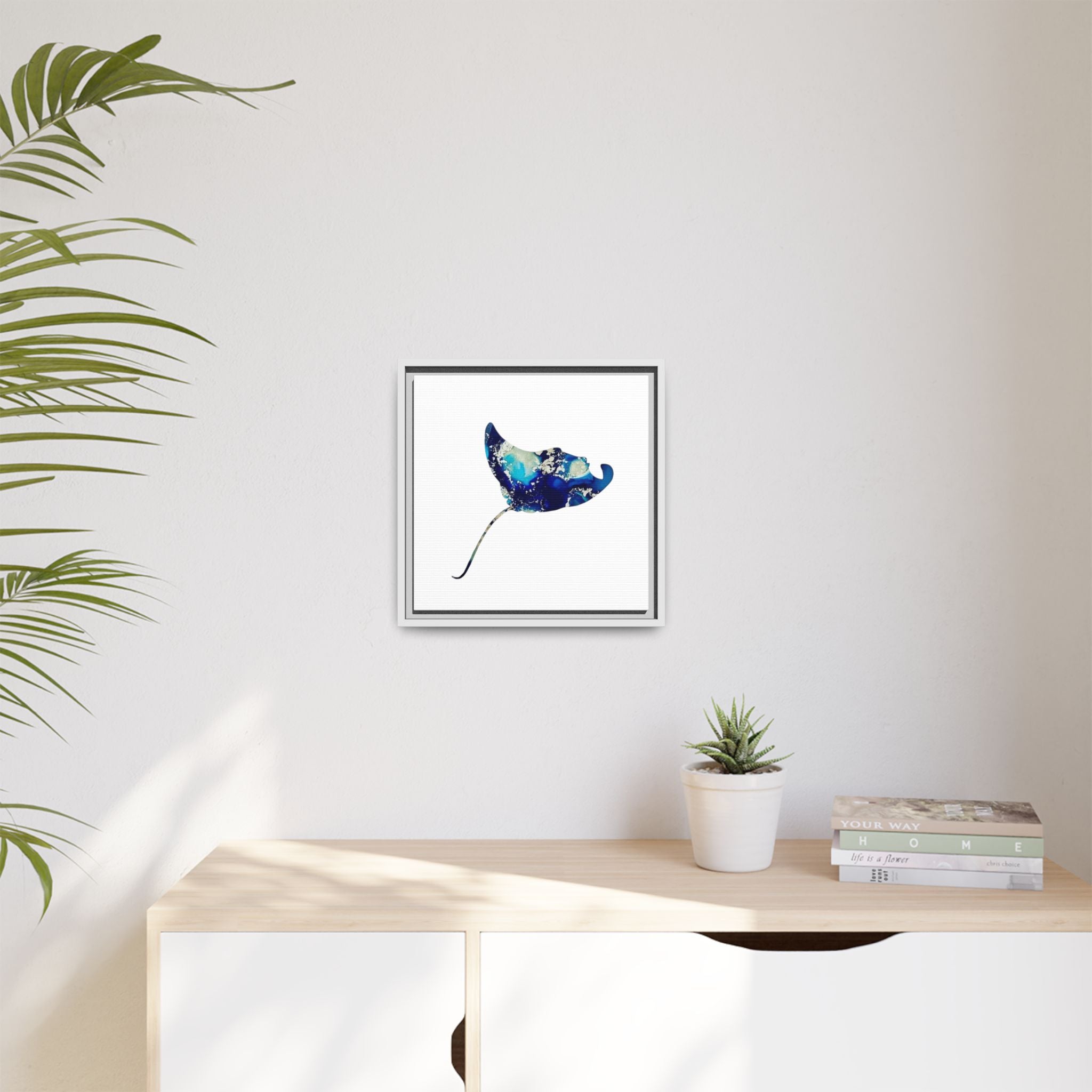 Matte Canvas, Framed (Multi-color)