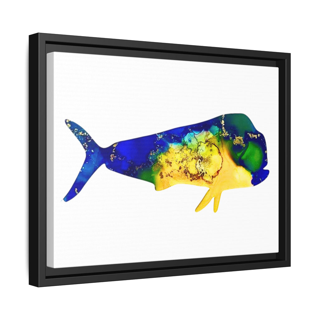 Mahi Mahi, Matte Canvas, Framed (Multi-color)