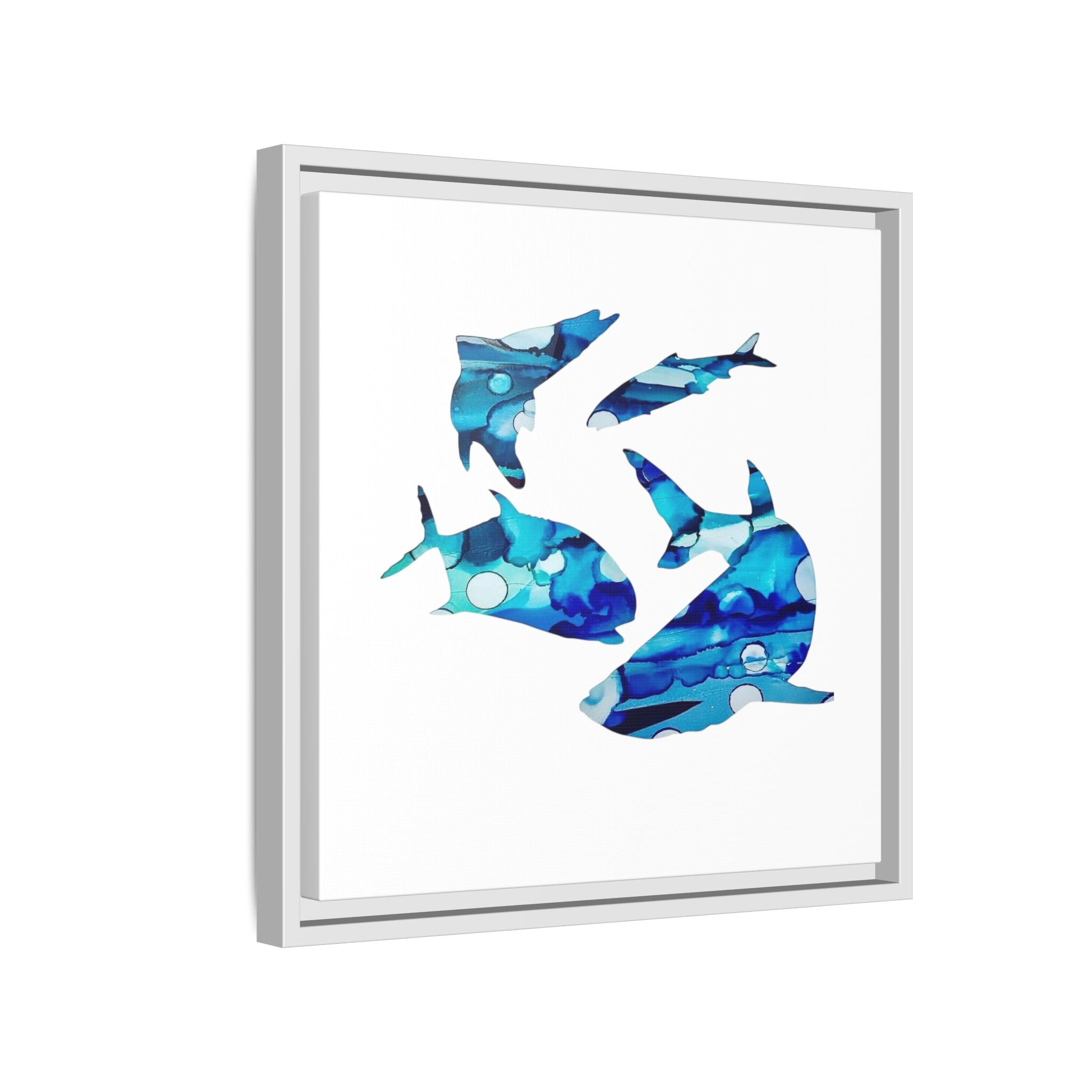 Matte Canvas, Framed (Multi-color)