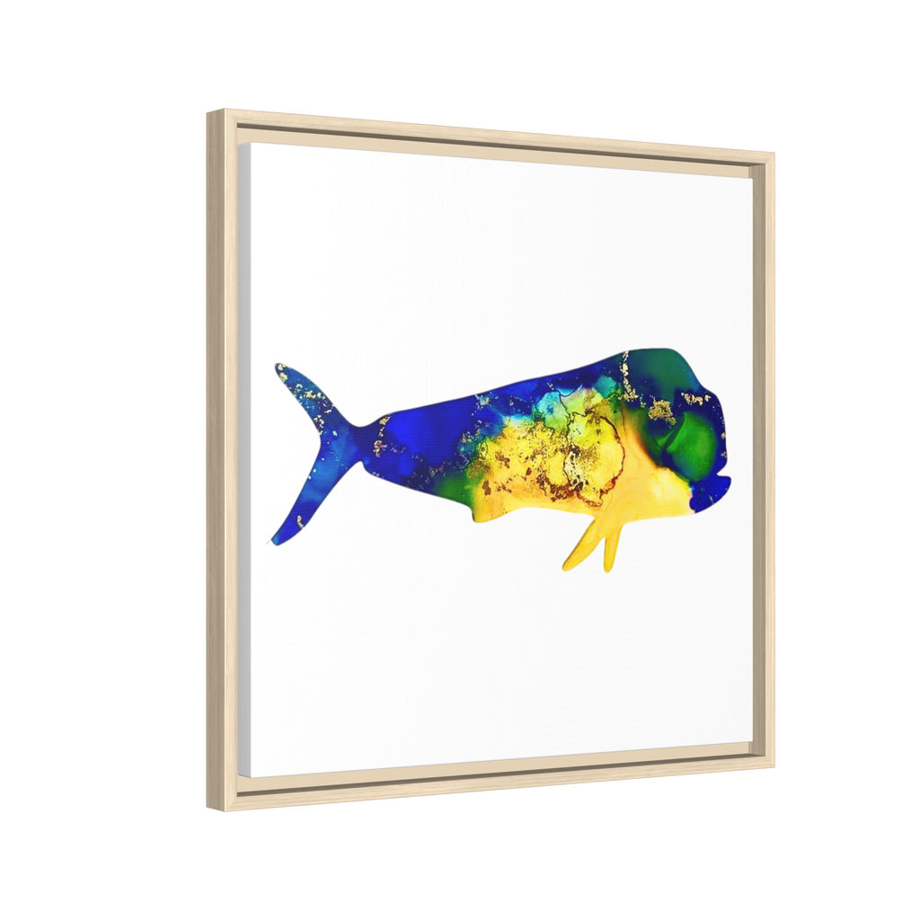 Mahi Mahi, Matte Canvas, Framed (Multi-color)
