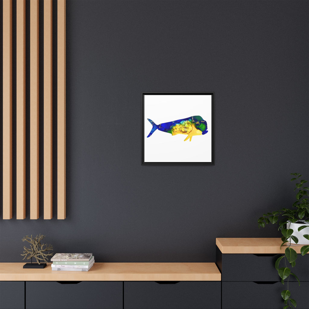 Mahi Mahi, Matte Canvas, Framed (Multi-color)