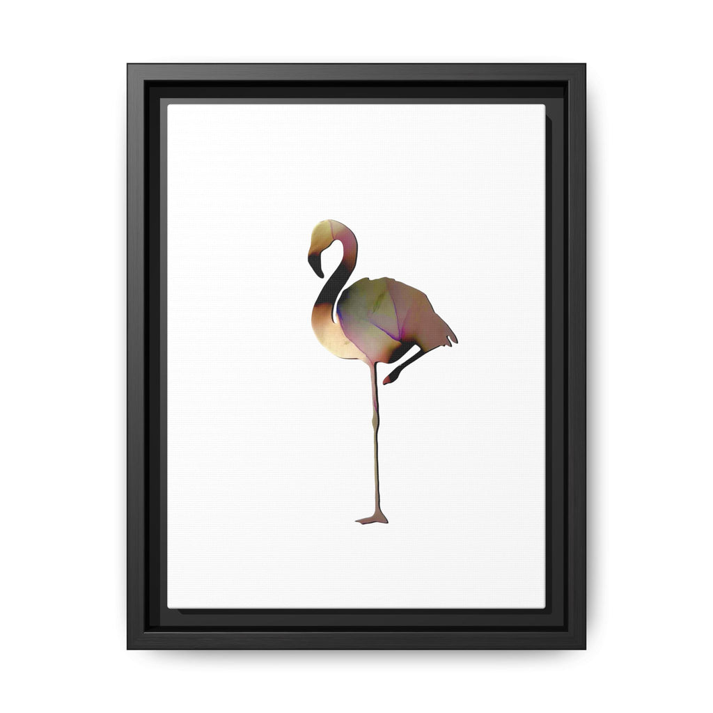 Flamingo 1, Matte Canvas, Framed (Multi-color)