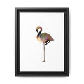 Flamingo 1, Matte Canvas, Framed (Multi-color)