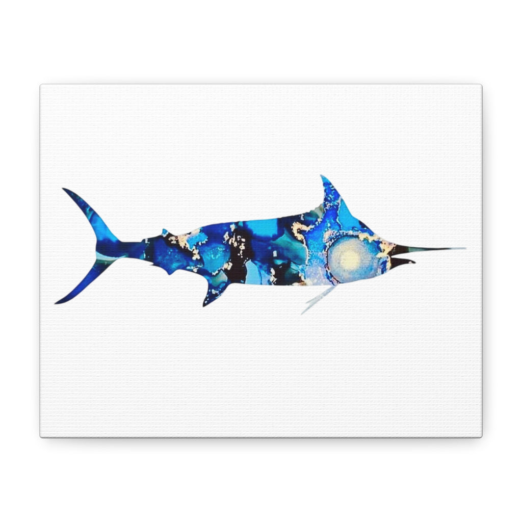 Marin in Blue, Matte Canvas, Stretched, 1.25"