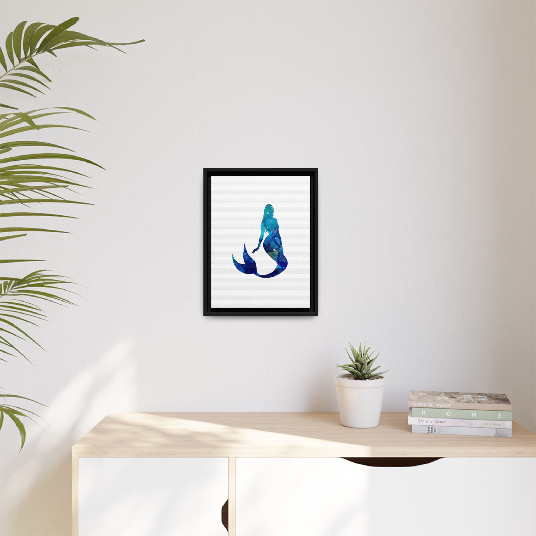 Matte Canvas, Framed (Multi-color)