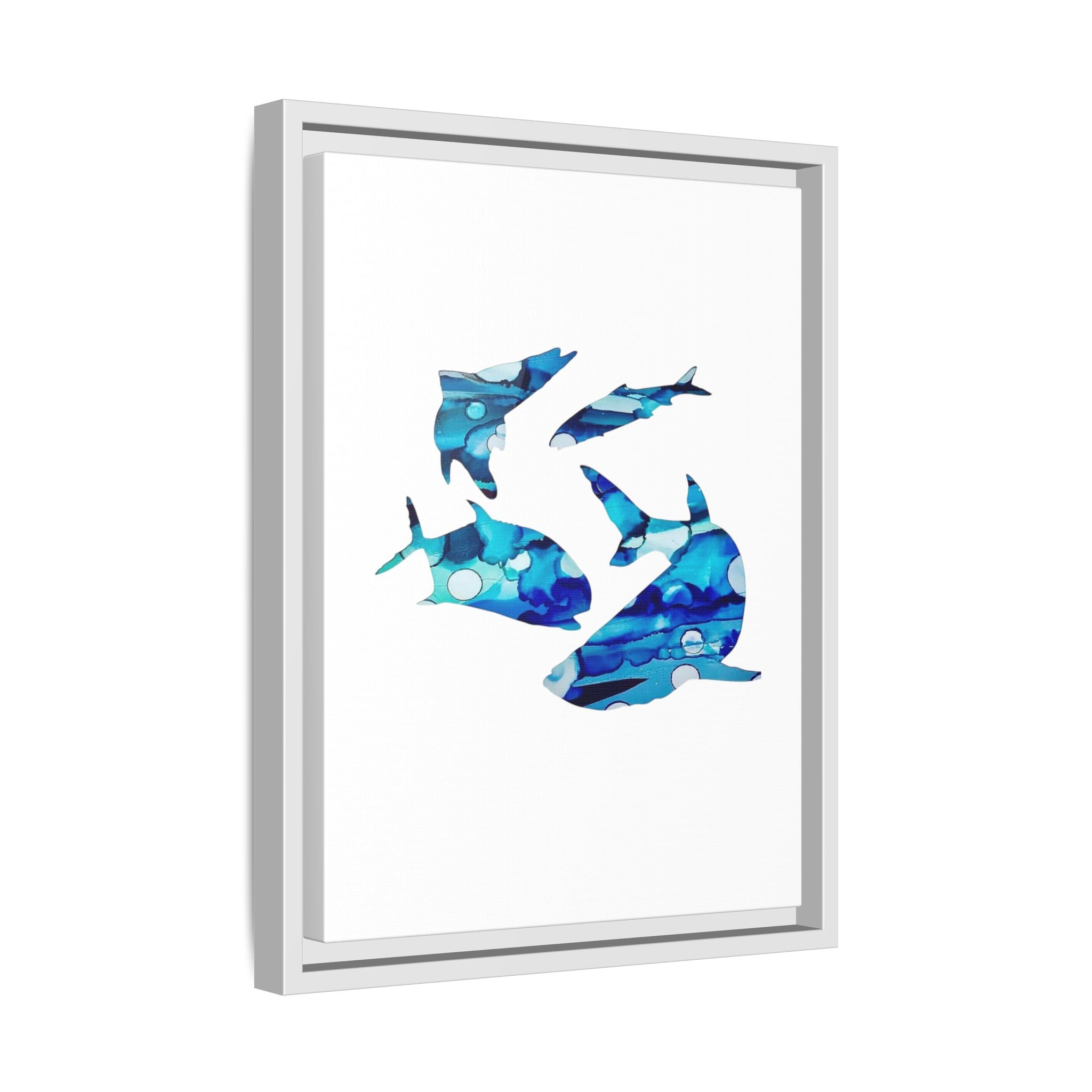 Matte Canvas, Framed (Multi-color)