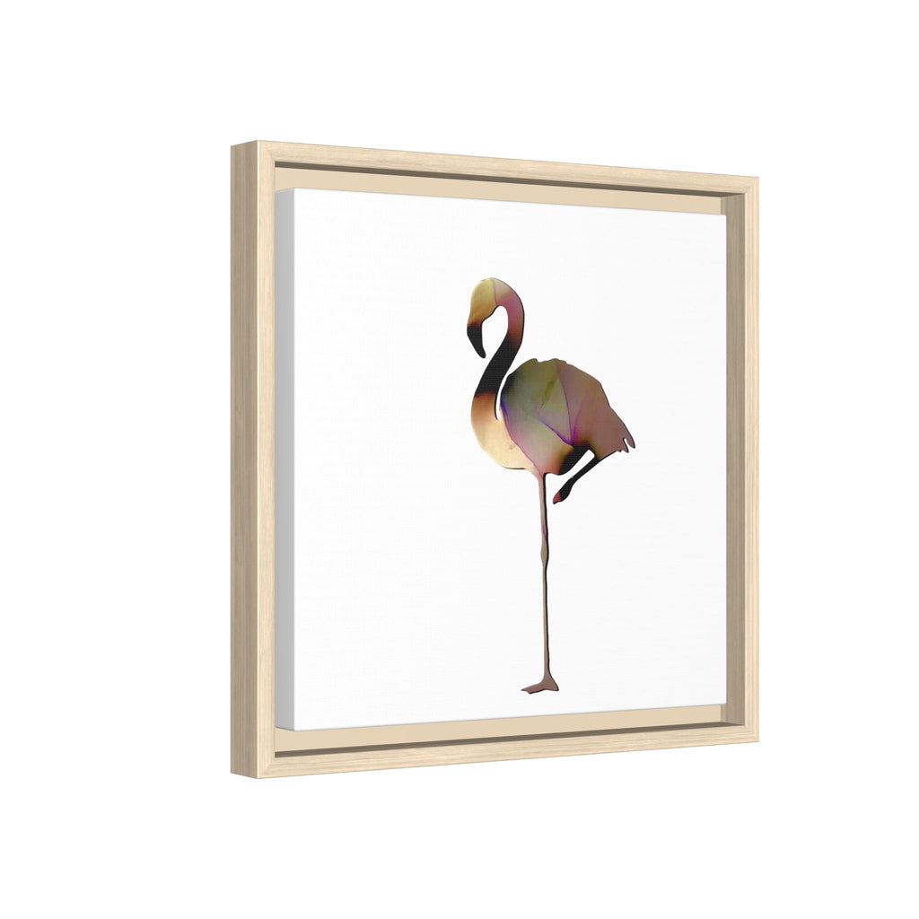 Flamingo 1, Matte Canvas, Framed (Multi-color)