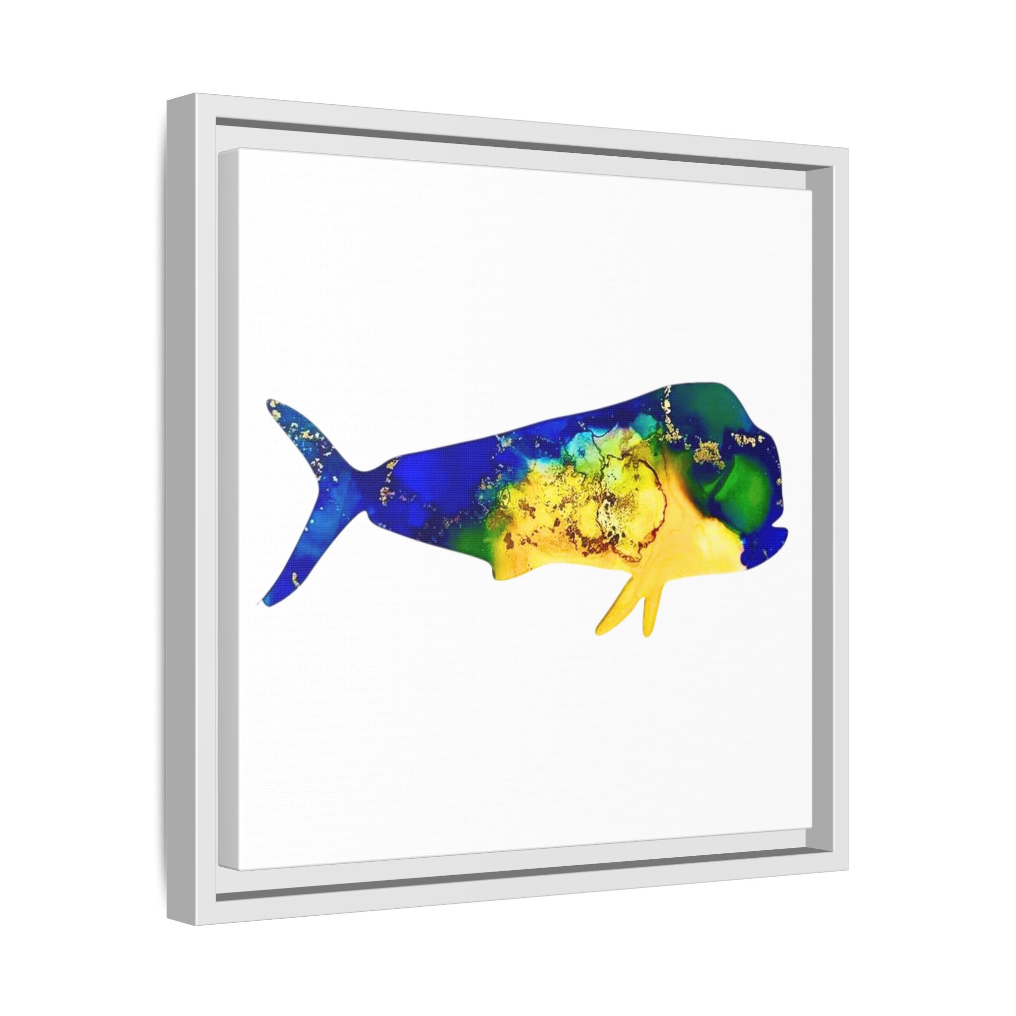 Mahi Mahi, Matte Canvas, Framed (Multi-color)