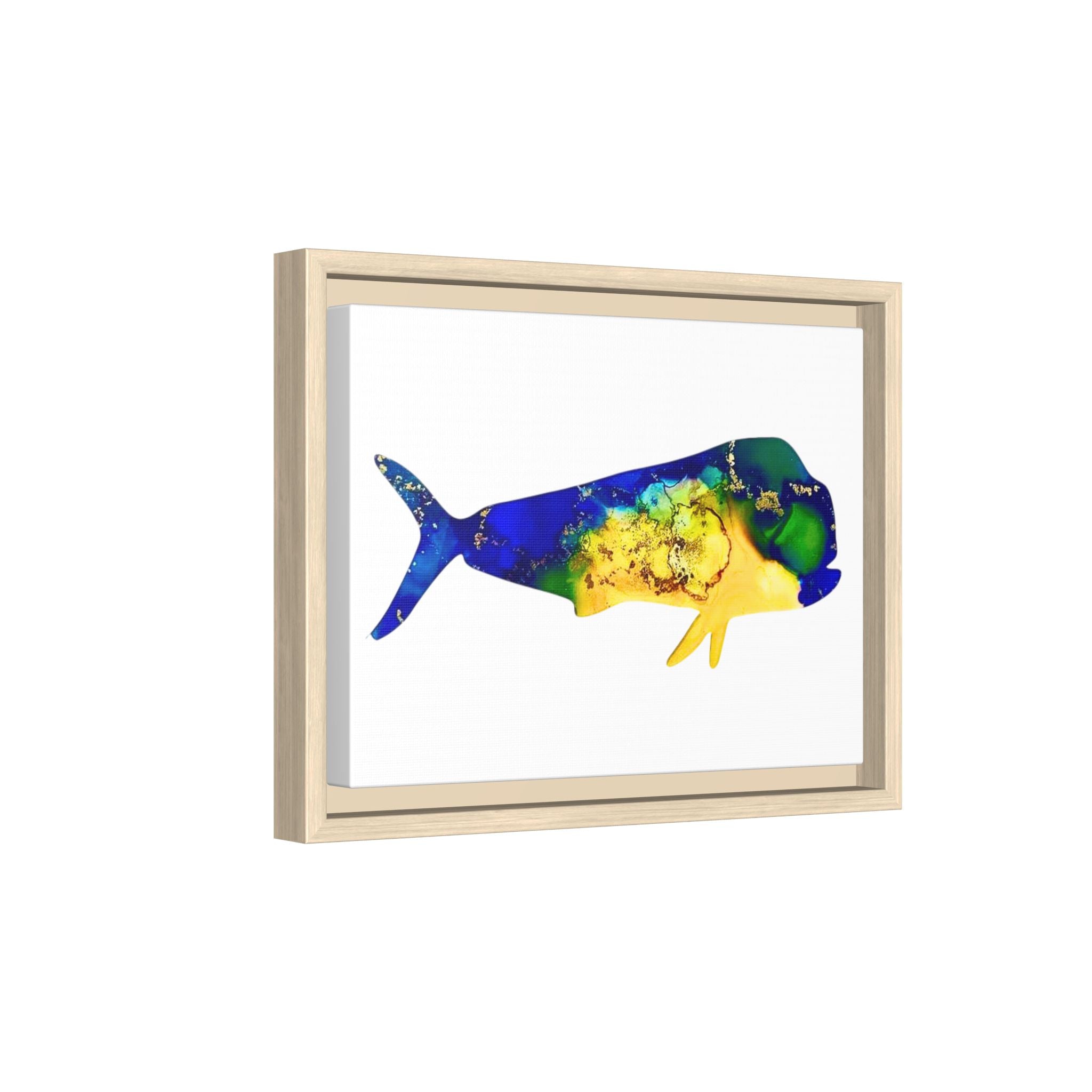 Mahi Mahi, Matte Canvas, Framed (Multi-color)