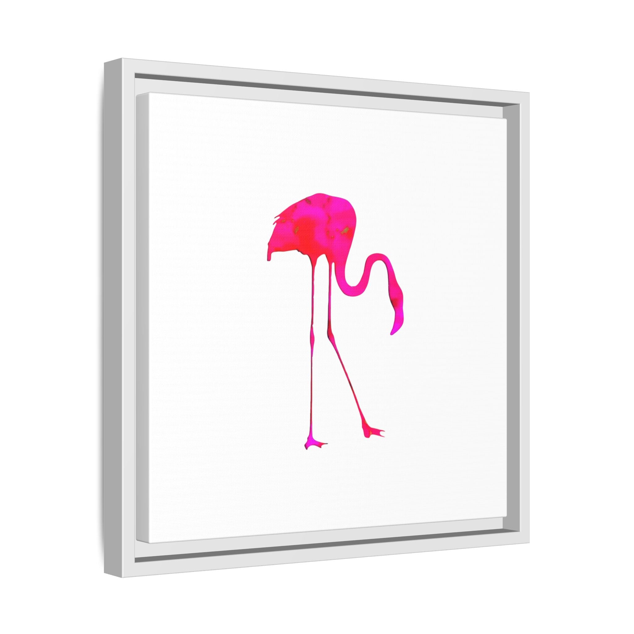 Flamingo 2, Matte Canvas, Framed (Multi-color)