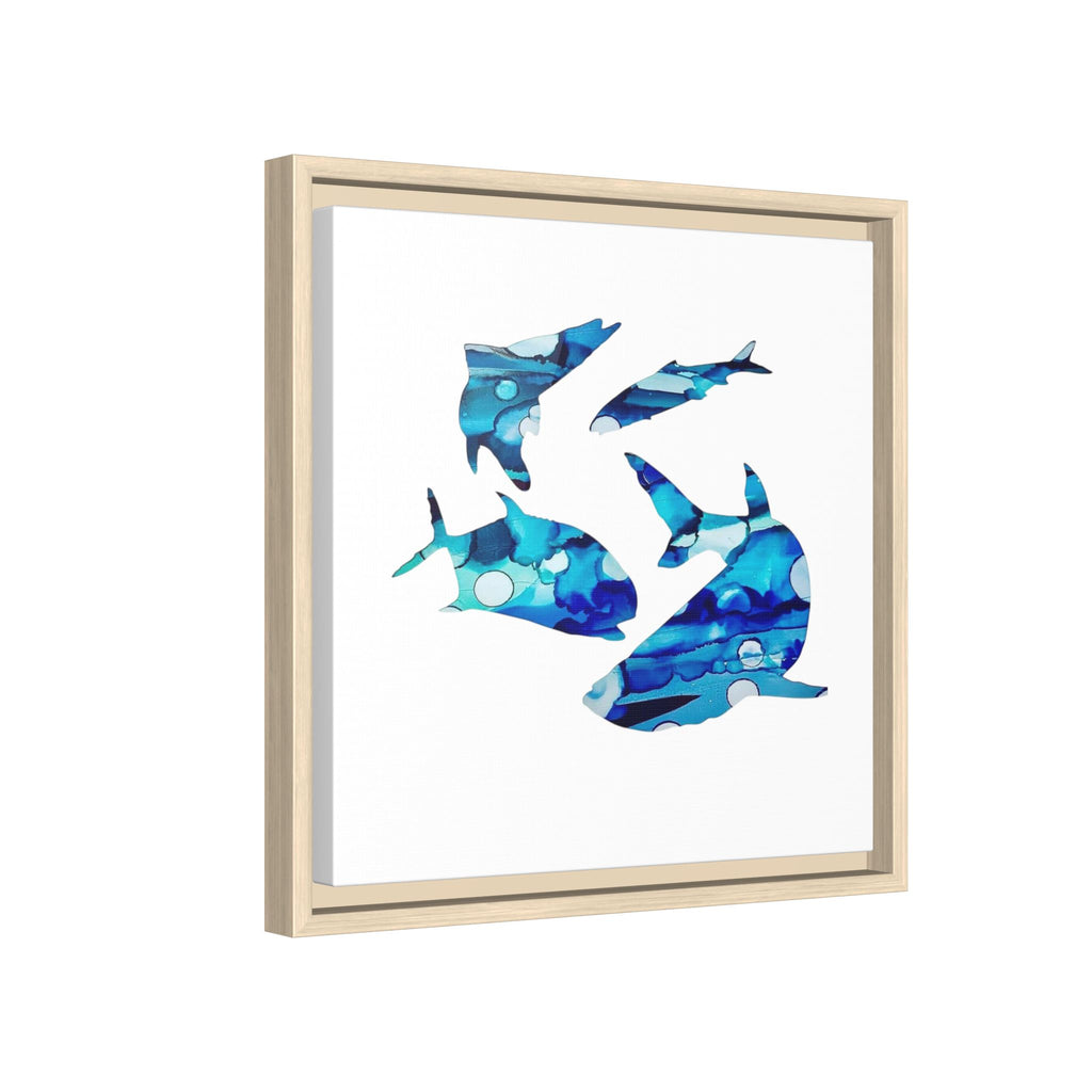 Matte Canvas, Framed (Multi-color)