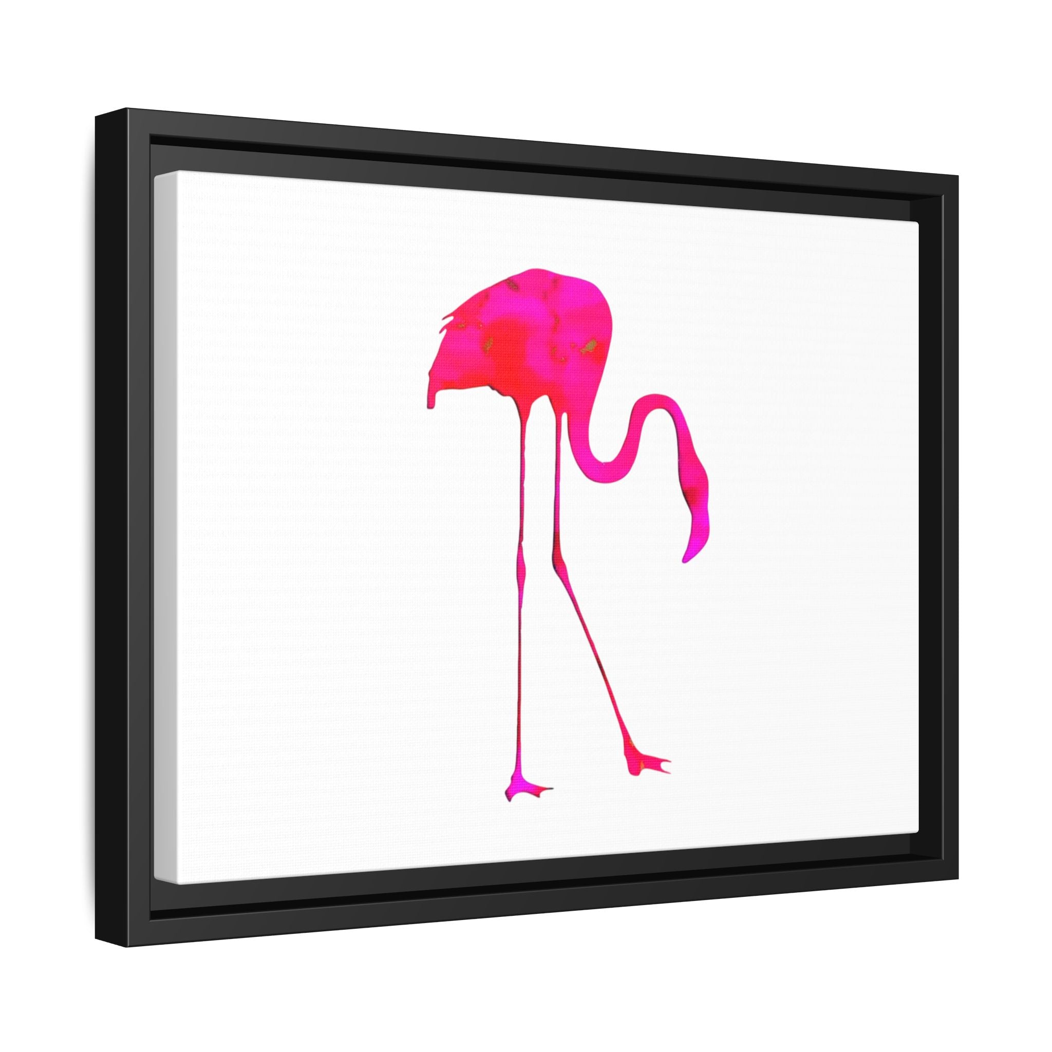 Flamingo 2, Matte Canvas, Framed (Multi-color)