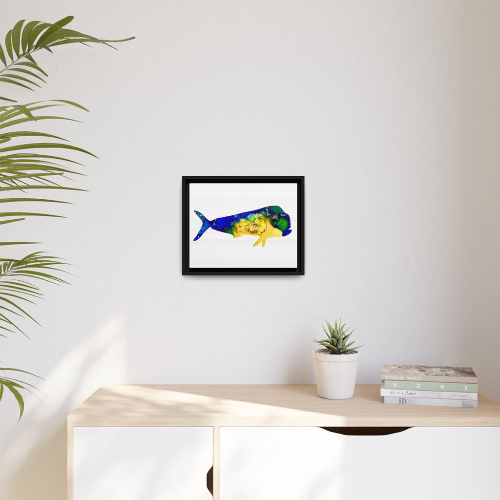 Mahi Mahi, Matte Canvas, Framed (Multi-color)