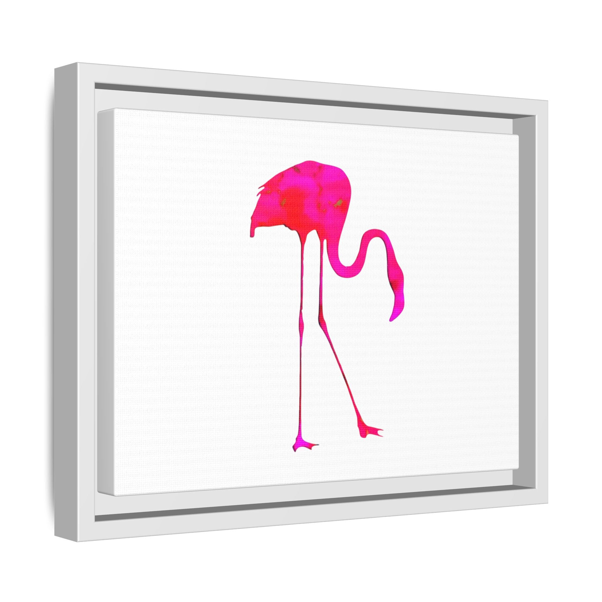 Flamingo 2, Matte Canvas, Framed (Multi-color)