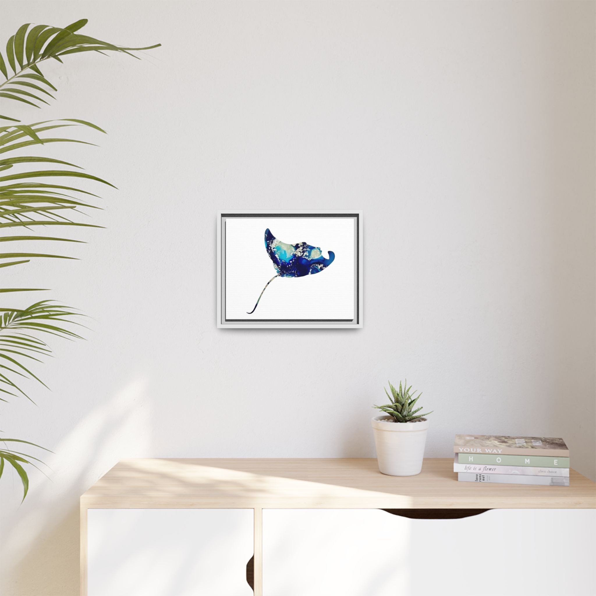 Matte Canvas, Framed (Multi-color)