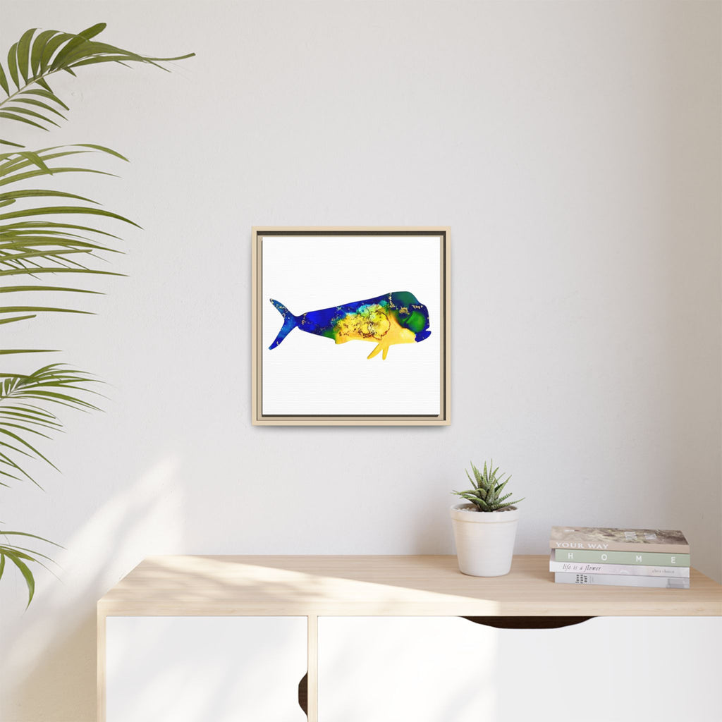 Mahi Mahi, Matte Canvas, Framed (Multi-color)