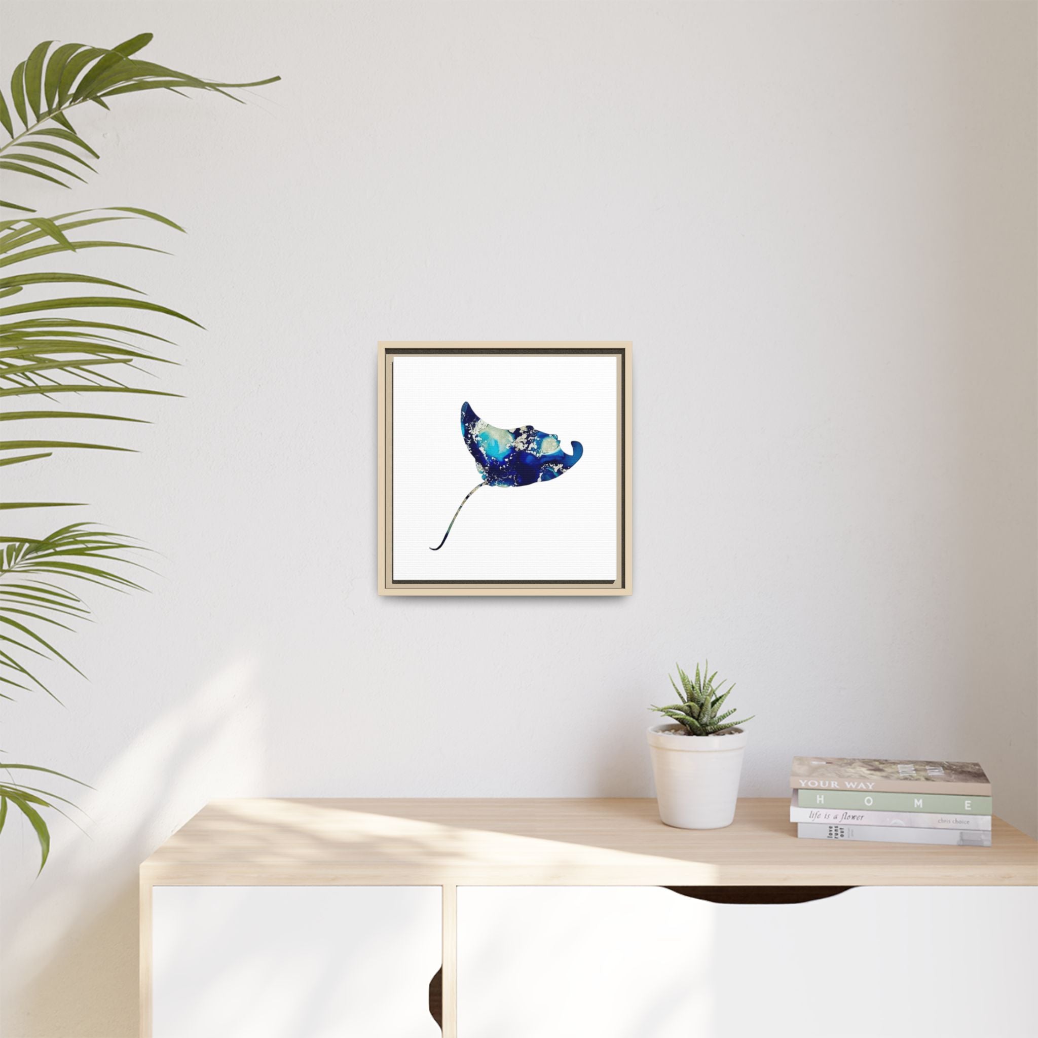 Matte Canvas, Framed (Multi-color)