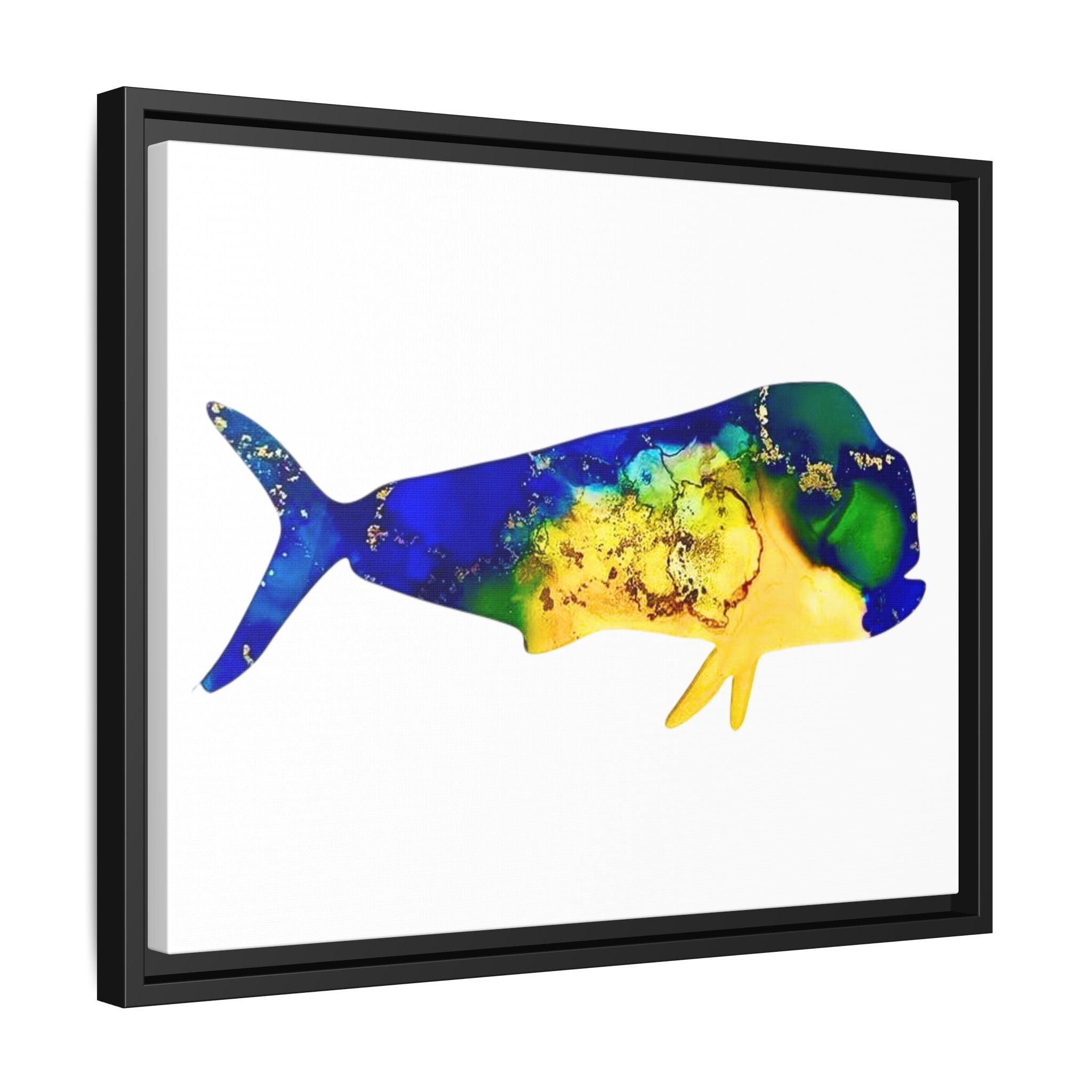 Mahi Mahi, Matte Canvas, Framed (Multi-color)